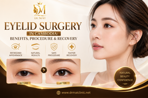 Eyelid Surgery in Cambodia: Benefits, Procedure & Recovery