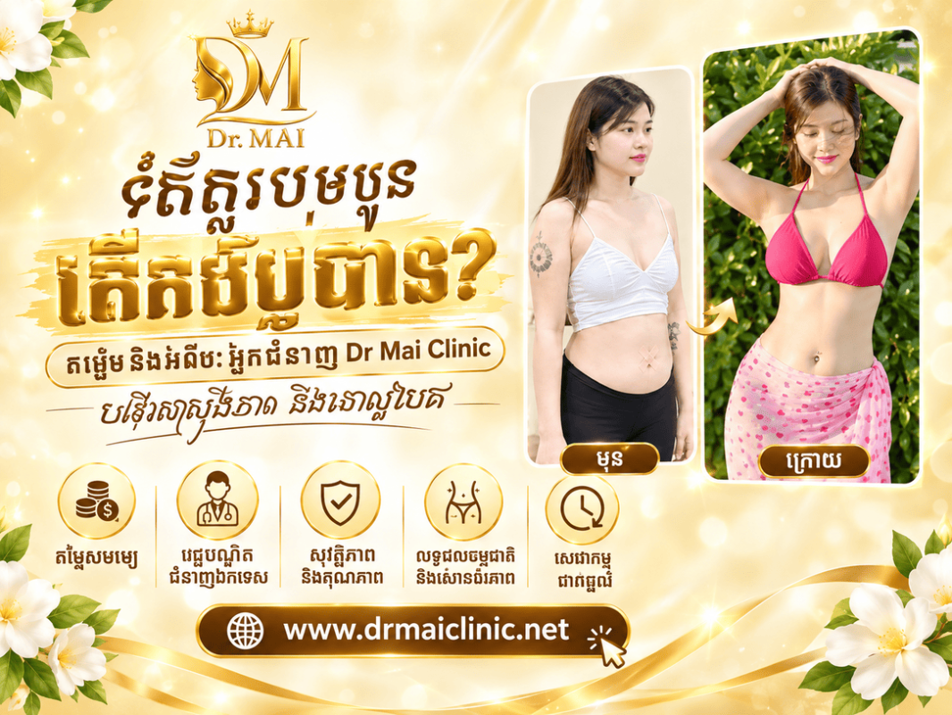 តើបូមខ្លាញ់ពោះ