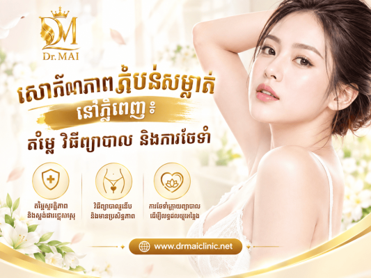 សោភ័ណភាពតំបន់សម្ងាត់នៅភ្នំពេញ៖ តម្លៃ វិធីព្យាបាល និងការថែទាំ