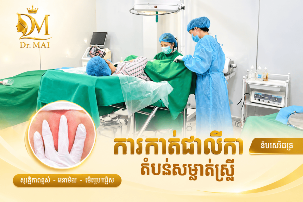 សេវាកម្មធ្វើឱ្យតំបន់សម្ងាត់ស្ត្រីមានពណ៌ផ្កាឈូក