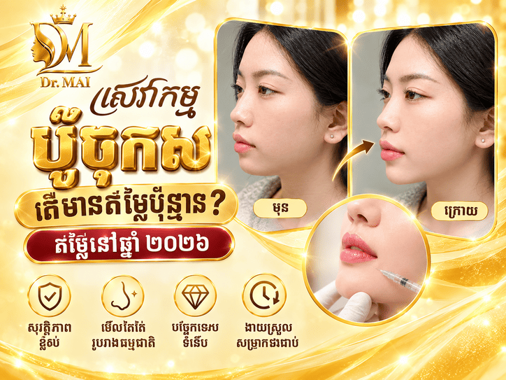 ចាក់ Filler ចង្ការតម្លៃប៉ុន្មាន?