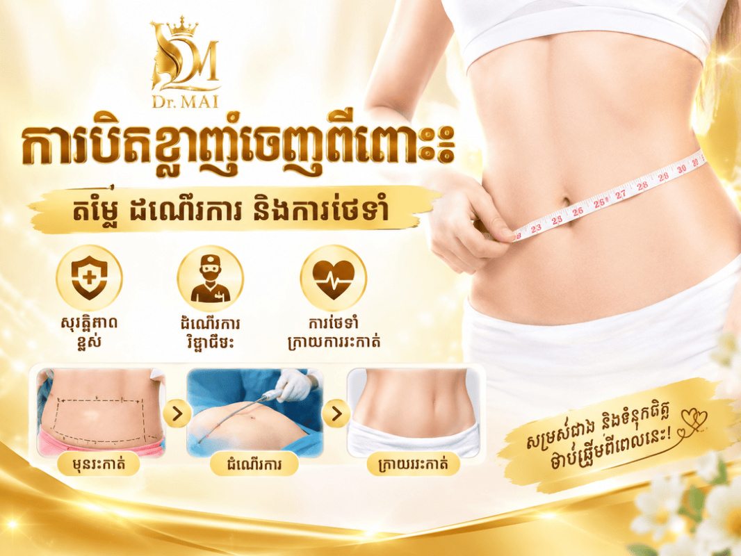 ការបឺតខ្លាញ់ចេញពីពោះ៖