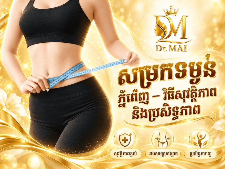សម្រកទម្ងន់ ភ្នំពេញ – វិធីសុវត្ថិភាព និងប្រសិទ្ធភាព